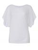 Flowy Drapped Sleeve Dolman Damen T-Shirt