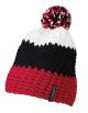 Crocheted Cap mit Pompon / Damen Bomel Mütze
