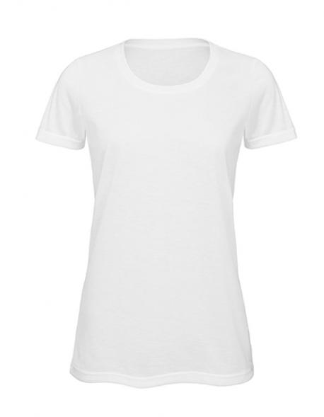Damen Sublimation T-Shirt / 100% Polyester „cotton-feel“ TEE