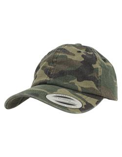Low Profile Camo Washed Cap / Extra flache Form