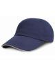Kinder Heavy Brushed Cotton Cap / Messingschnalle