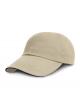 Kinder Heavy Brushed Cotton Cap / Messingschnalle