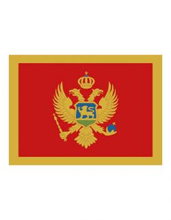 Fahne Montenegro / 90 x 150 cm