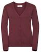 Ladies´ V-Neck Knitted Cardigan