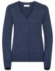 Ladies´ V-Neck Knitted Cardigan