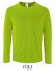 Herren Long-Sleeve Sports T-Shirt Sporty
