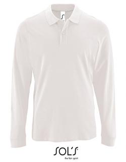 Herren Long-Sleeve Piqué Polo Shirt Perfect