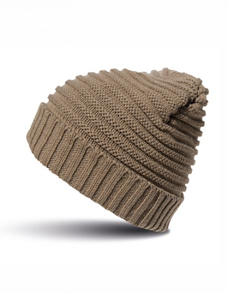 Damen Braided Hat / Innen: 100% Polyester Fleece