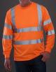 Hi Vis Long Sleeve T-Shirt - EN ISO 20471:2013 Class 3