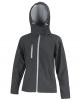 Ladies Core Lite Hooded Soft Shell Jacket