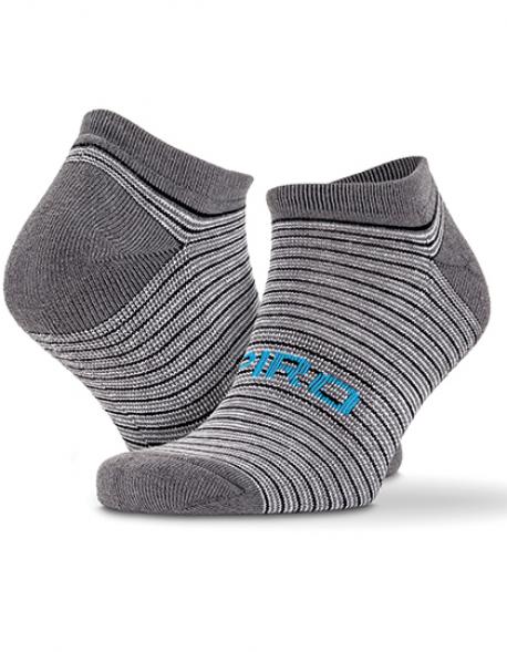 Herren 3-Pack Mixed Stripe Coolmax Sneaker Socks