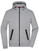 Herren Hooded Jacket, Elastische,  Interlock-Qualität