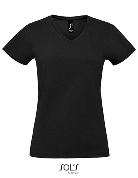 Damen Imperial V-Neck Women T-Shirt - V-Ausschnitt