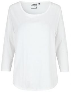 Damen Three Quarter Sleeve T-Shirt - 3/4-Ärmel