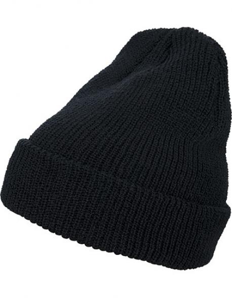 Long Knit Beanie - Extra lange Form zum Umschlagen