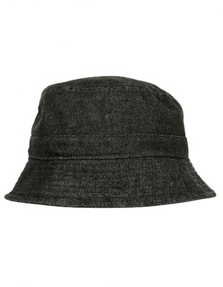 Denim Bucket Hat, Umlaufende Krempe