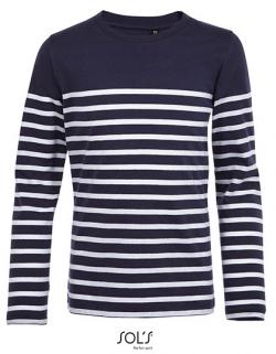 Kinder Shirt  Kids´ Long Sleeve Striped T-Shirt Matelot