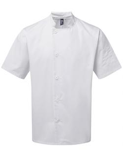 Kochjacke Essential Short Sleeve Chefs Jacket