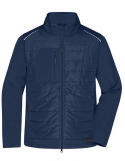 Men's Hybrid Jacket, Softshell-Jacke im Materialmix