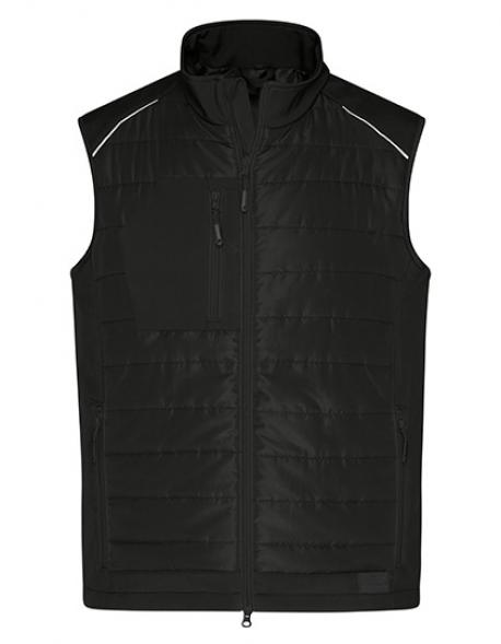 Men's Hybrid Vest, Wasser- und schmutzabweisend