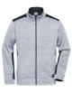 Herren Jacke, Men‘s Knitted Workwear Fleece Jacket -STRONG-