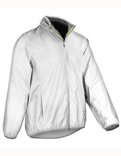 Luxe Reflectex Hi-Vis Jacket Wind-und Spritzwasserabweisend