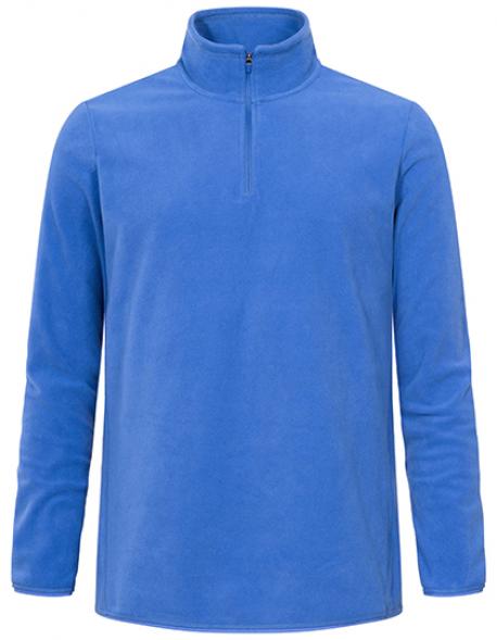 Men´s Recycled Fleece Troyer Anti-Pilling Polyester