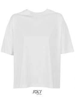 Women´s Boxy Oversized T-Shirt - Gekämmte Bio-Baumwolle