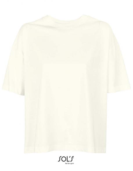 Women´s Boxy Oversized T-Shirt - Gekämmte Bio-Baumwolle