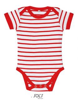 Baby Striped Bodysuit Miles Body