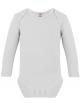 Long Sleeve Baby Bodysuit Polyester - langarm