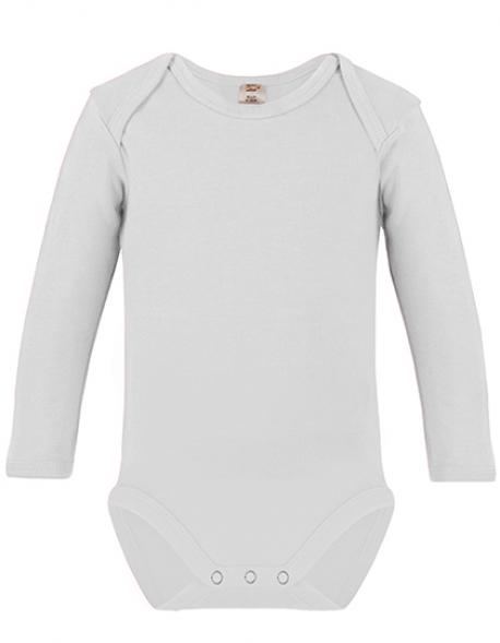 Long Sleeve Baby Bodysuit Polyester - langarm