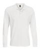 Unisex Long Sleeve Polycotton Polo Shirt XS bis 5XL