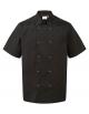Studded Front Short Sleeve Chef´s Jacket XS bis 3XL