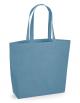 Organic Natural Dyed Maxi Bag for Life 34x39x13,5 cm