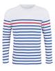 Herren Shirt Men´s Long Sleeve Striped T-Shirt Matelot