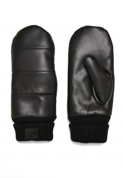 Puffer Imitation Leather Gloves S/M bis L/XL