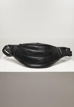 Puffer Imitation Leather Shoulder Bag One Size