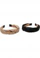 Light Headband With Knot 2-Pack One Size