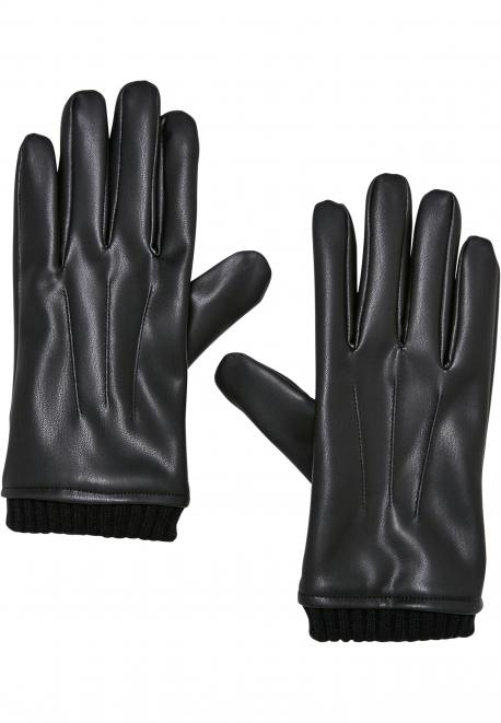 Synthetic Leather Basic Gloves S/M bis L/XL