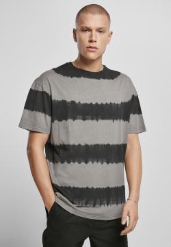 Oversized Striped Tye Dye Tee Herren Shirt