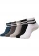 Sporty Half Cuff Logo Socks 5-Pack Socken