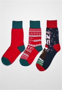 Christmas Bear Socks Kids 3-Pack Kinder-Strümpfe