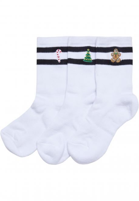 Christmas Sporty Socks Kids 3-Pack Kinder-Strümpfe
