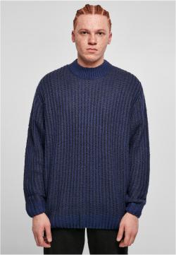 Oversized Two Tone Sweater Pullover Herren