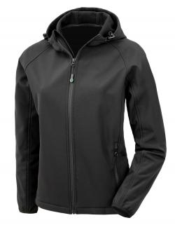 Women´s Recycled 3-Layer Printable Hooded Softshell Jacket