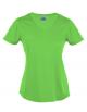 Damen Sport T-Shirt V Neck Cool + Zertifiziert nach WRAP