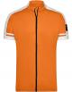 Men´s Bike / Sport T-Shirt Full Zip mit Reißverschluss
